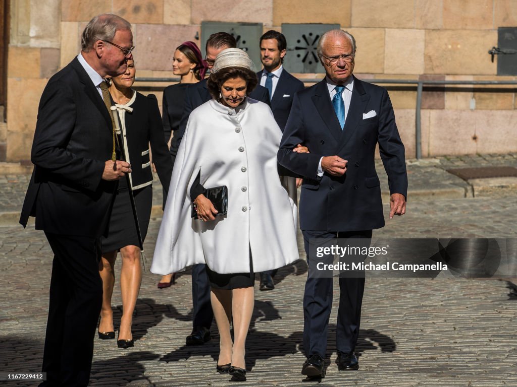 Swedish Royals Attend The Opening Of The Parliamentary Session