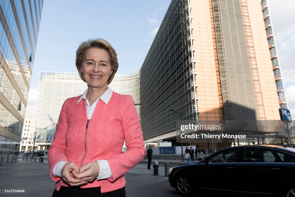 EU Commission President-elect Ursula Von Der Leyen