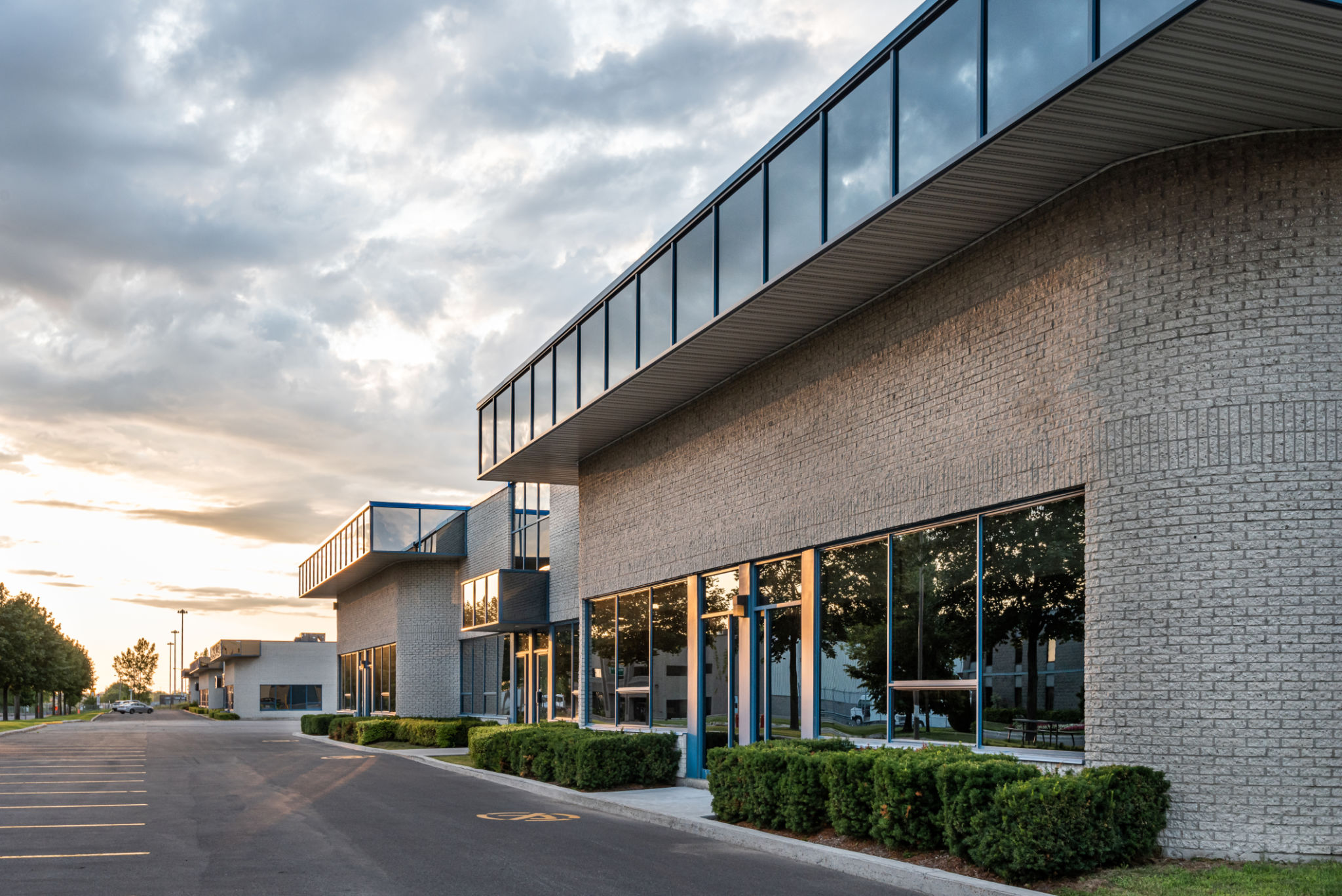 modernized commercial property