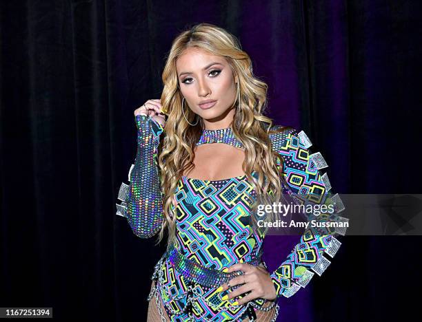 Montana Tucker attends Beautycon Festival Los Angeles 2019 at Los Angeles Convention Center on August 10, 2019 in Los Angeles, California.