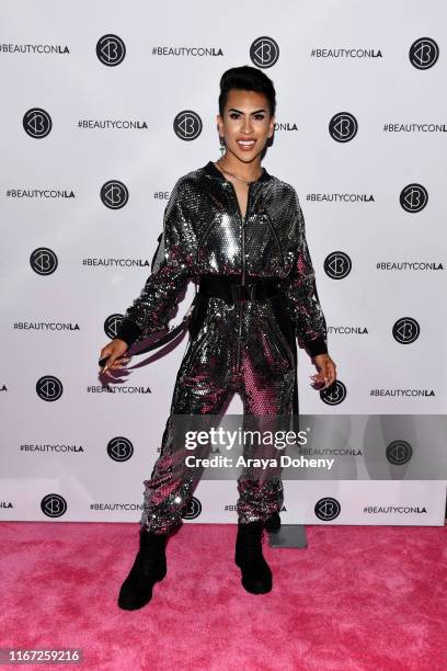 Louie Castro attends Beautycon Festival Los Angeles 2019 at Los Angeles Convention Center on August 10, 2019 in Los Angeles, California.