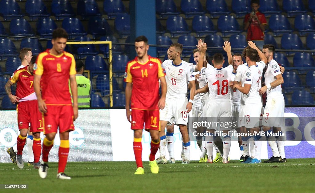 Montenegro v Czech Republic - UEFA Euro 2020 Qualifier