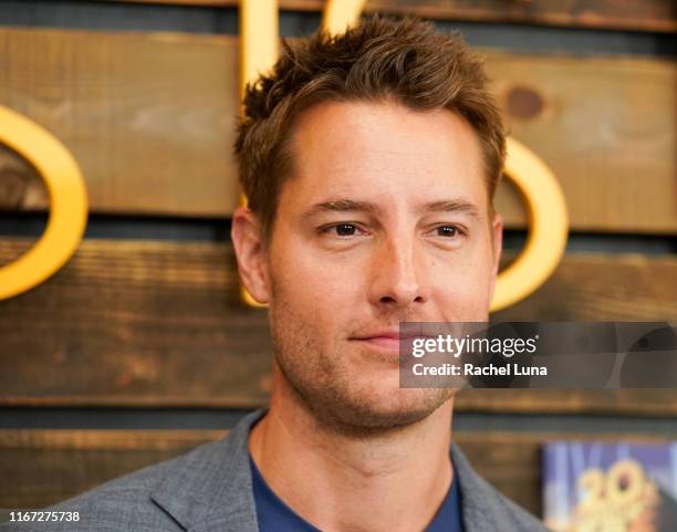 Justin Hartley attends NBC's "This Is Us" Pancakes with the Pearsons at 1 Hotel West Hollywood on August 10, 2019 in West Hollywood, California.