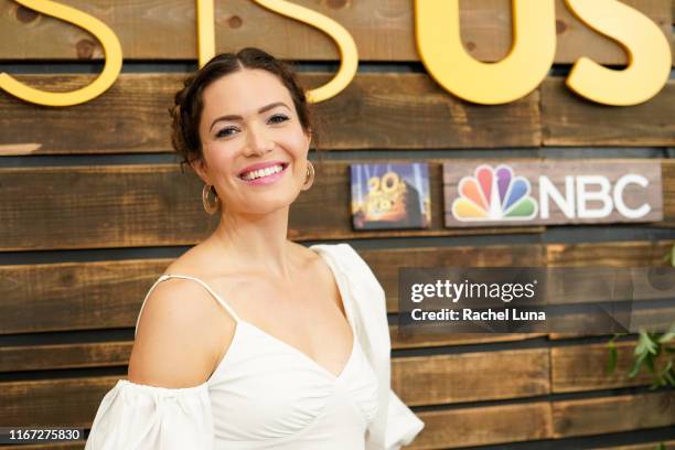 Mandy Moore attends NBC's "This Is Us" Pancakes with the Pearsons at 1 Hotel West Hollywood on August 10, 2019 in West Hollywood, California.