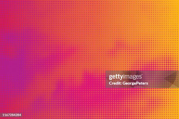 colorful halftone pattern abstract background suggesting clouds - dramatic sky stock illustrations