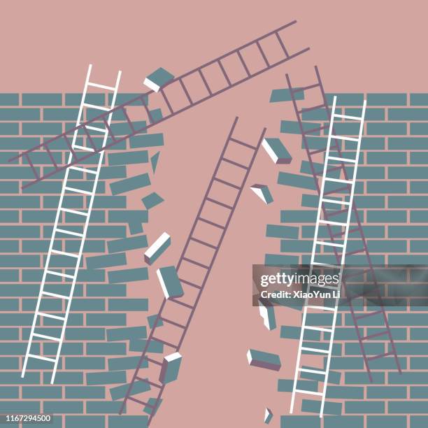 125 Crumbling Brick Wall High Res Illustrations - Getty Images