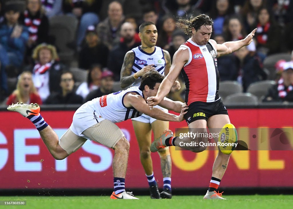 AFL Rd 21 - St Kilda v Fremantle