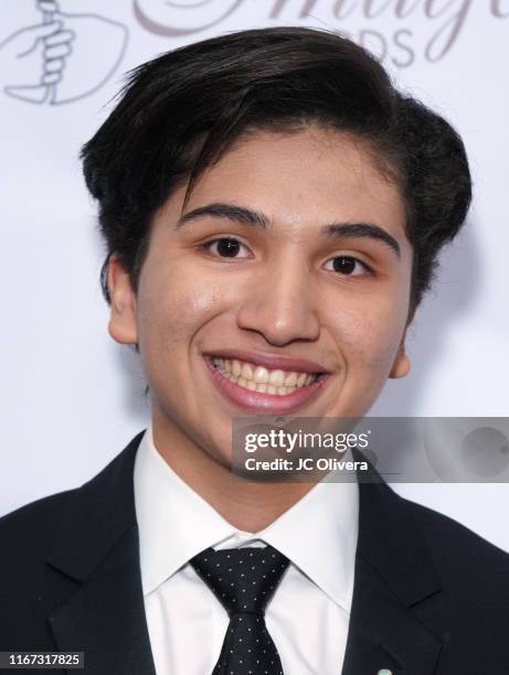 Actor Anthony Gonzalez attends the 34th Annual Imagen Awards at the Beverly Wilshire Four Seasons Hotel on August 10, 2019 in Beverly Hills,...
