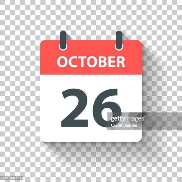 110 October 26 High Res Illustrations - Getty Images | October 26 calendar