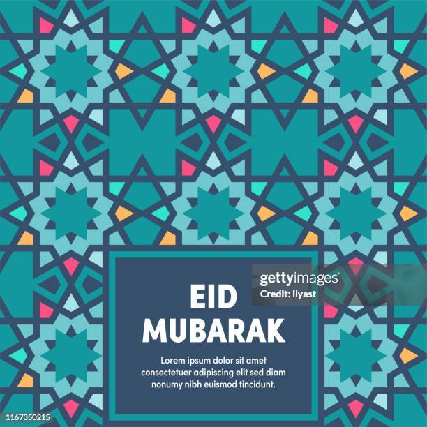 illustrazioni stock, clip art, cartoni animati e icone di tendenza di design di copertina aziendale multifunzionale eid mubarak - eid al fitr