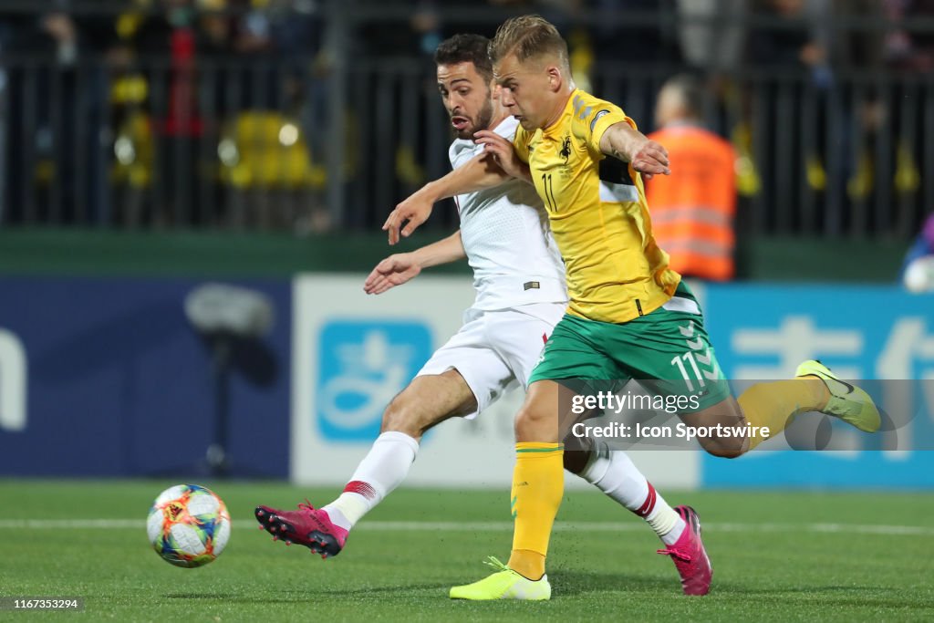 SOCCER: SEP 10 UEFA EURO 2020 Qualifying - Lithuania v Portugal