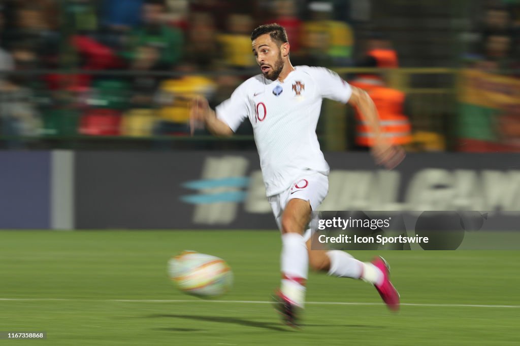 SOCCER: SEP 10 UEFA EURO 2020 Qualifying - Lithuania v Portugal