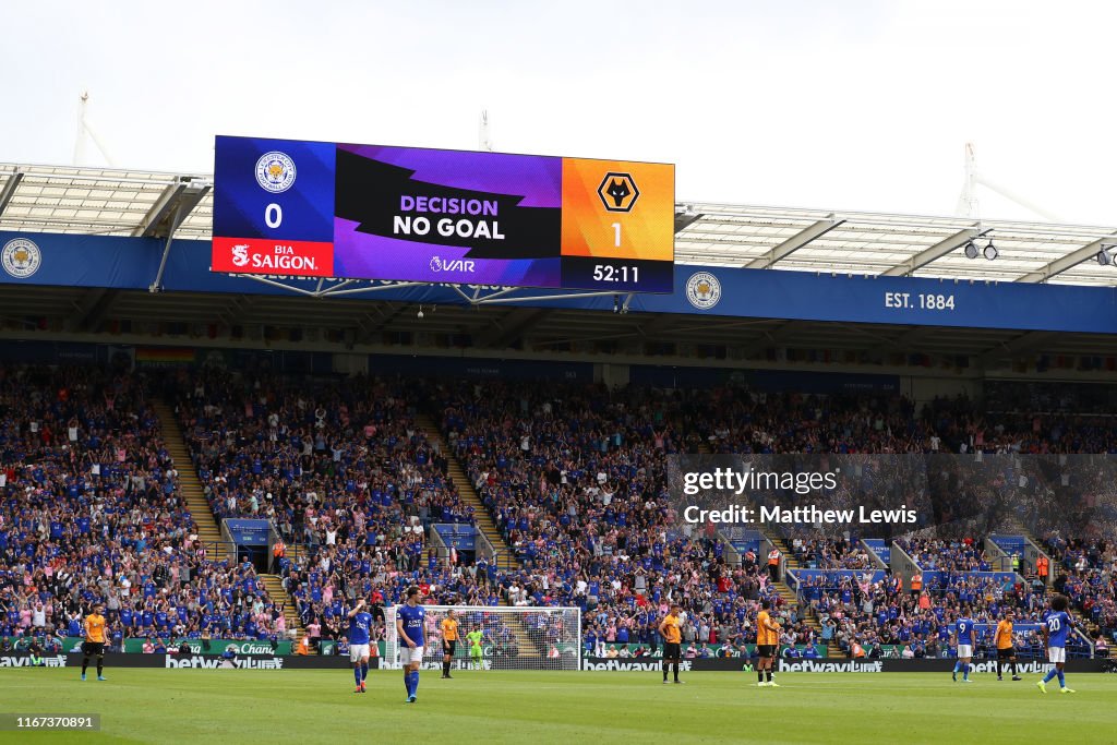 Leicester City v Wolverhampton Wanderers - Premier League