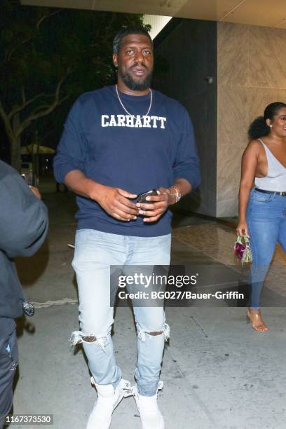 Will 'Spank' Horton is seen on September 11, 2019 in Los Angeles, California.