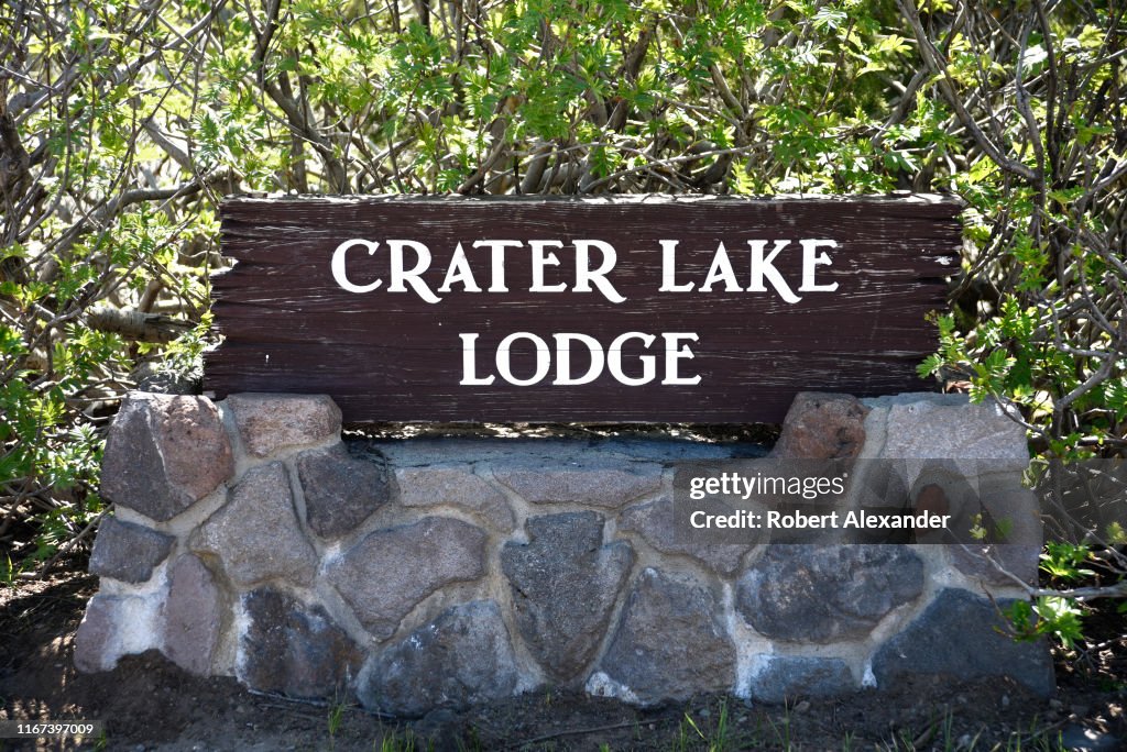 Crater Lake National Park in Oregon, USA