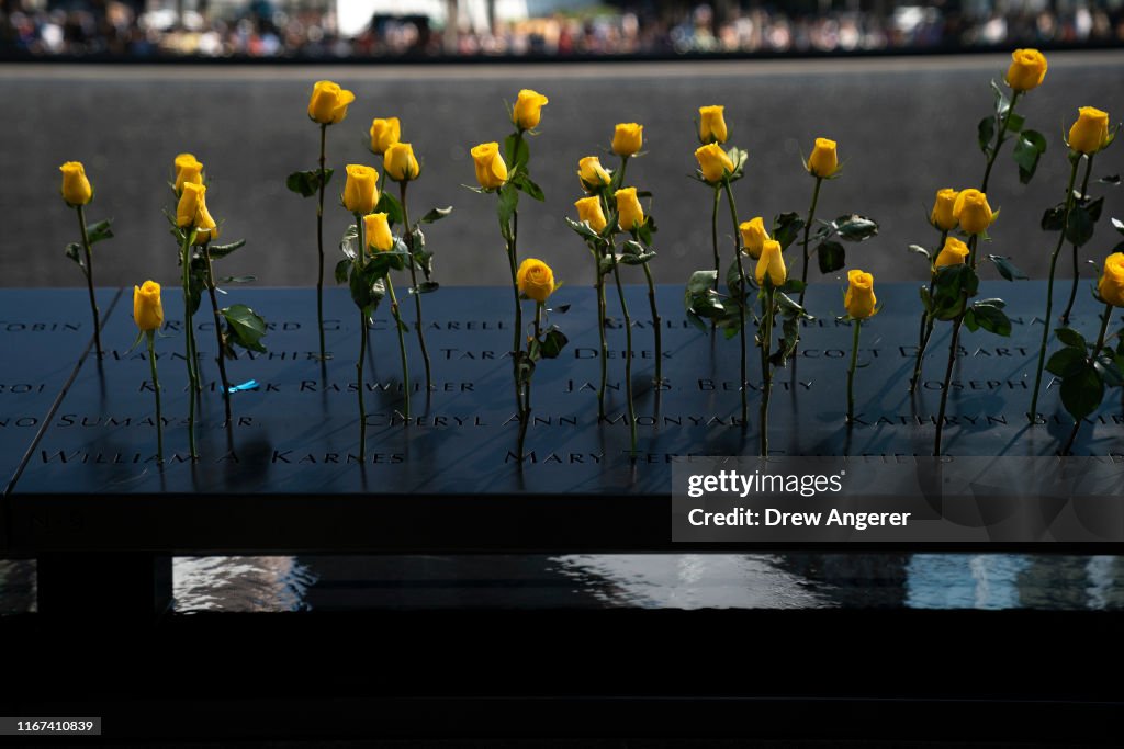 New York City Commemorates 18th Anniversary Of The 9/11 Terror Attacks