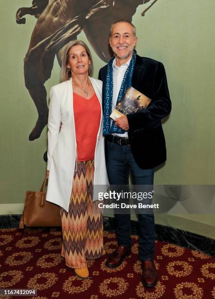 Giselle Roux and Michel Roux Jr attend the press night performance of "Heartbeat Of Home" at The Piccadilly Theatre on September 11, 2019 in London,...