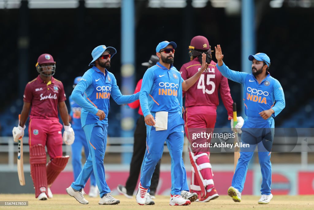 West Indies v India - One Day International Series