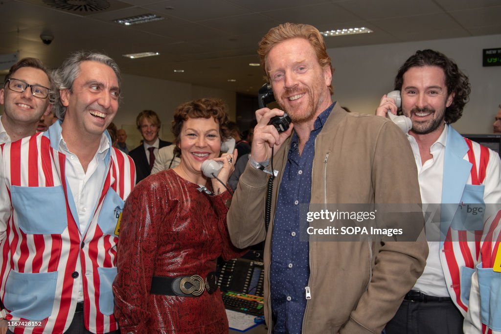 Damian Lewis and Helen McCrory attend the BGC Charity Day...
