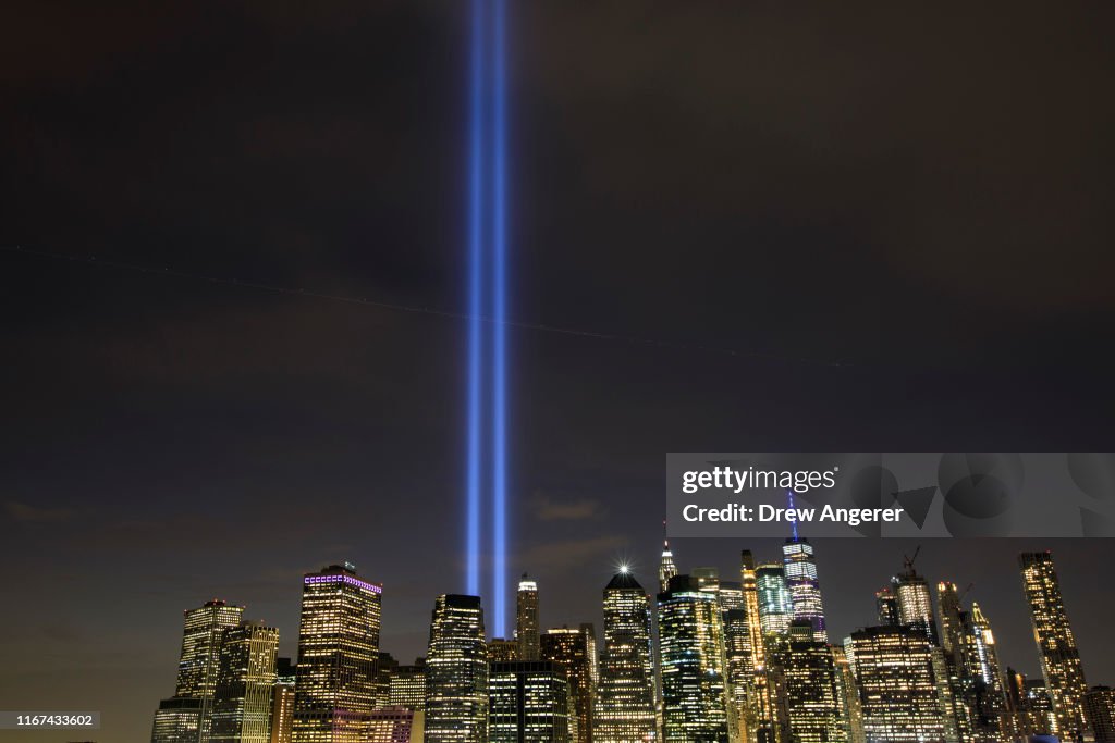 New York City Commemorates 18th Anniversary Of The 9/11 Terror Attacks