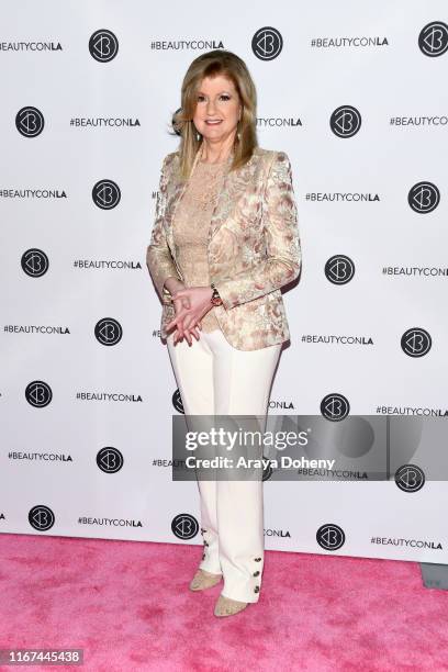 Arianna Huffington attends Beautycon Festival Los Angeles 2019 at Los Angeles Convention Center on August 11, 2019 in Los Angeles, California.