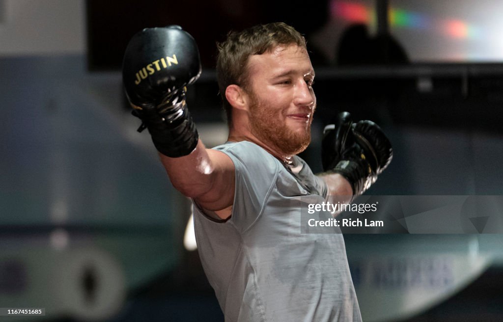 UFC Fight Night Cowboy v Gaethje: Open Workouts