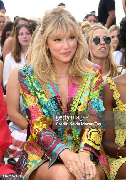 Taylor Swift attends FOX's Teen Choice Awards 2019 on August 11, 2019 in Hermosa Beach, California.