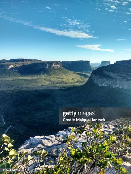 pai inácio hill - chapada diamantina - bahia - brazil - chapada diamantina stock-fotos und bilder