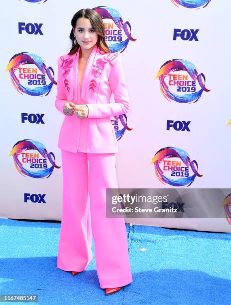 Annie LeBlanc arrives at the FOX's Teen Choice Awards 2019 on August 11, 2019 in Hermosa Beach, California.