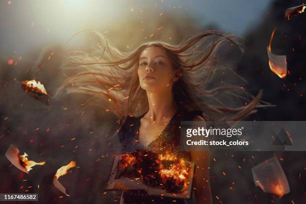 burning pages of life - beautiful romanian women stock pictures, royalty-free photos & images