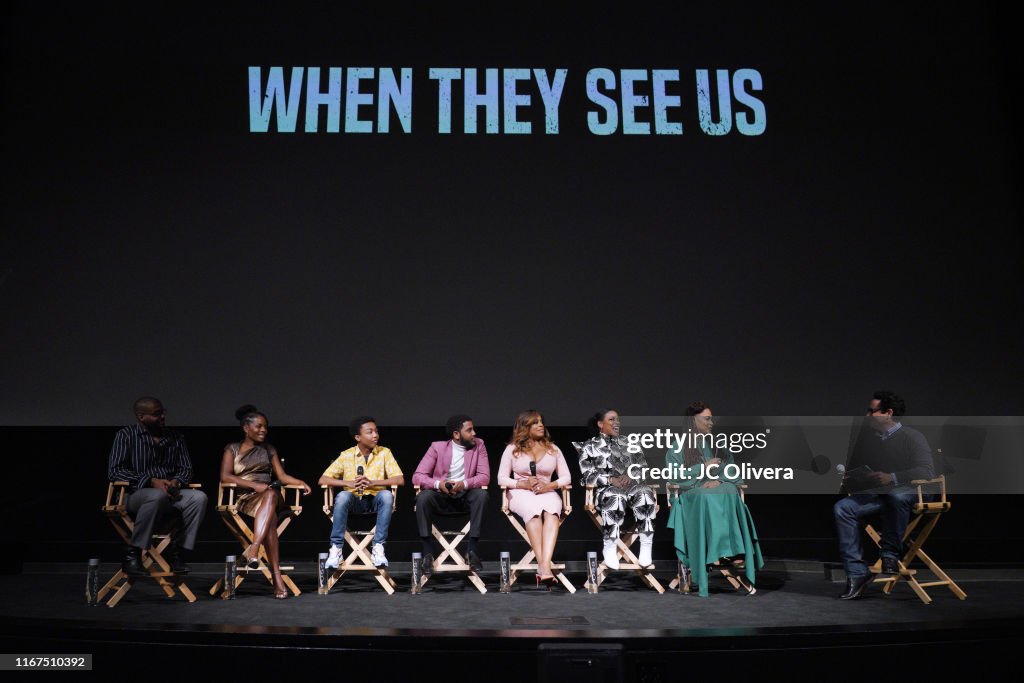 FYC Event For Netflix's "When They See Us" - Panel