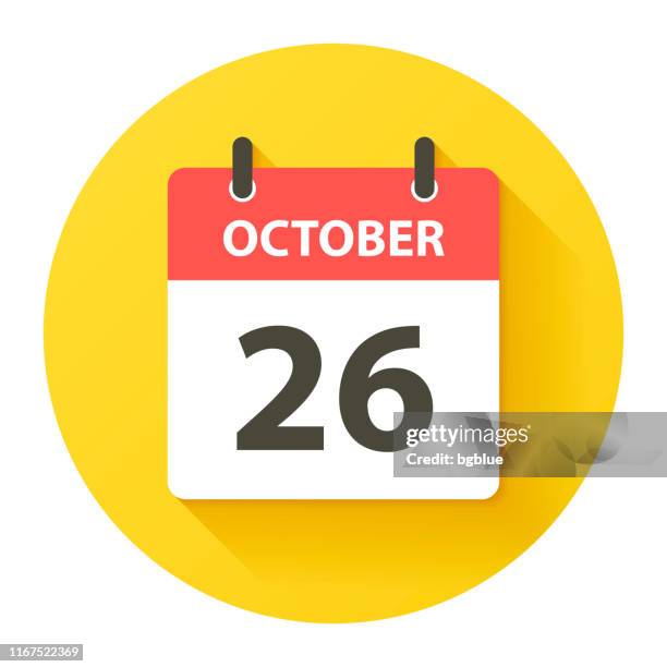 109 October 26 High Res Illustrations - Getty Images | October 26 calendar