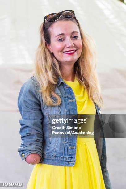 English actress, singer, playwright, children's author, and former television presenter for the BBC children's channel CBeebies Cerrie Burnell...