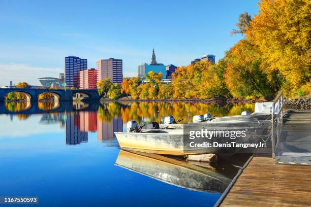 autumn in hartford, connecticut - promenade stock pictures, royalty-free photos & images