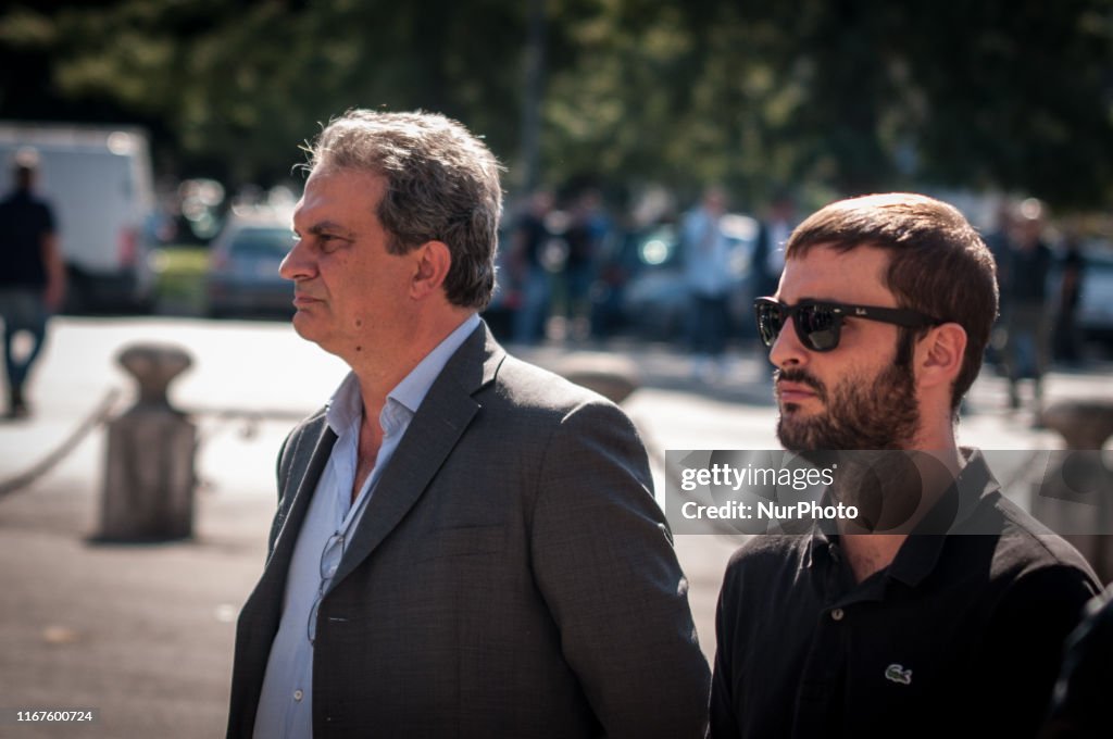 Stefano Delle Chiaie Funeral
