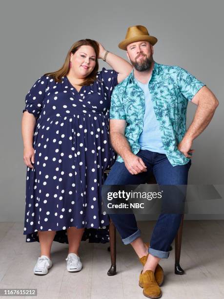 Pictured: Chrissy Metz as Kate Pearson, Chris Sullivan as Toby Damon --