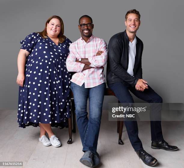 Pictured: Chrissy Metz as Kate Pearson, Sterling K. Brown as Randall Pearson, Justin Hartley as Kevin Pearson --