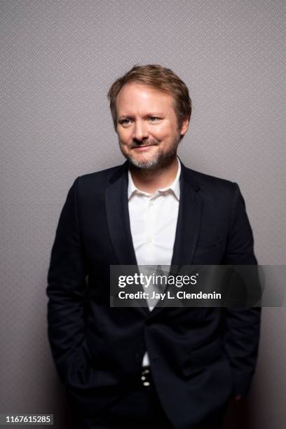 Director Rian Johnson from 'Knives Out' is photographed for Los Angeles Times on September 8, 2019 at the Toronto International Film Festival in...