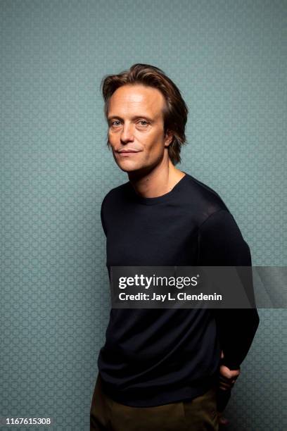 Actor August Diehl from 'A Hidden Life' is photographed for Los Angeles Times on September 8, 2019 at the Toronto International Film Festival in...