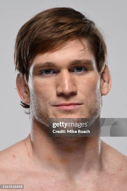 Todd Duffee poses for a portrait during a UFC photo session on September 11, 2019 in Vancouver, British Columbia, Canada.