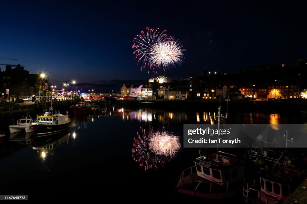 Firework Finale Completes Whitby Regatta Weekend