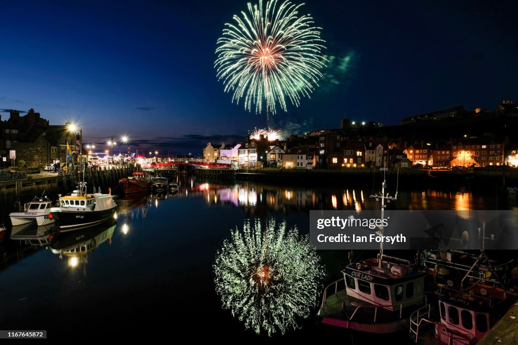 Firework Finale Completes Whitby Regatta Weekend