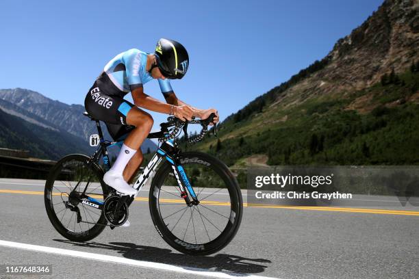 James Piccoli of Canada and Team Elevate-KHS Pro Cycling / during the 15th Larry H. Miller Tour of Utah 2019, Prologue a 5,3km Individual Time Trial...