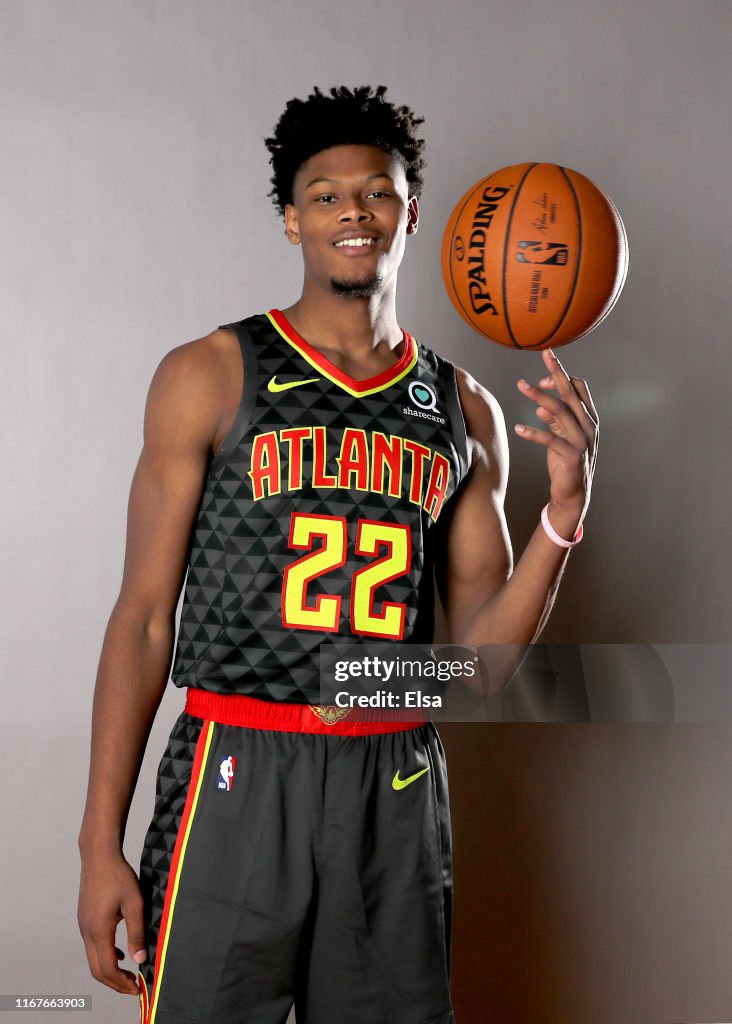 Cam Reddish of the Atlanta Hawks poses for a portrait during the 2019  News Photo - Getty Images
