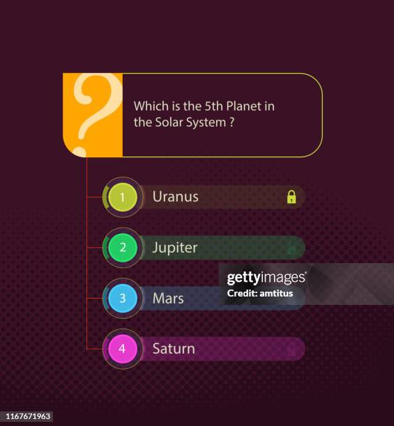 ilustrações de stock, clip art, desenhos animados e ícones de quiz template vertical - concurso