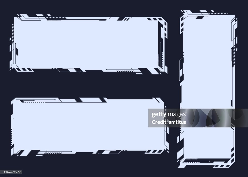 Hud technology banners