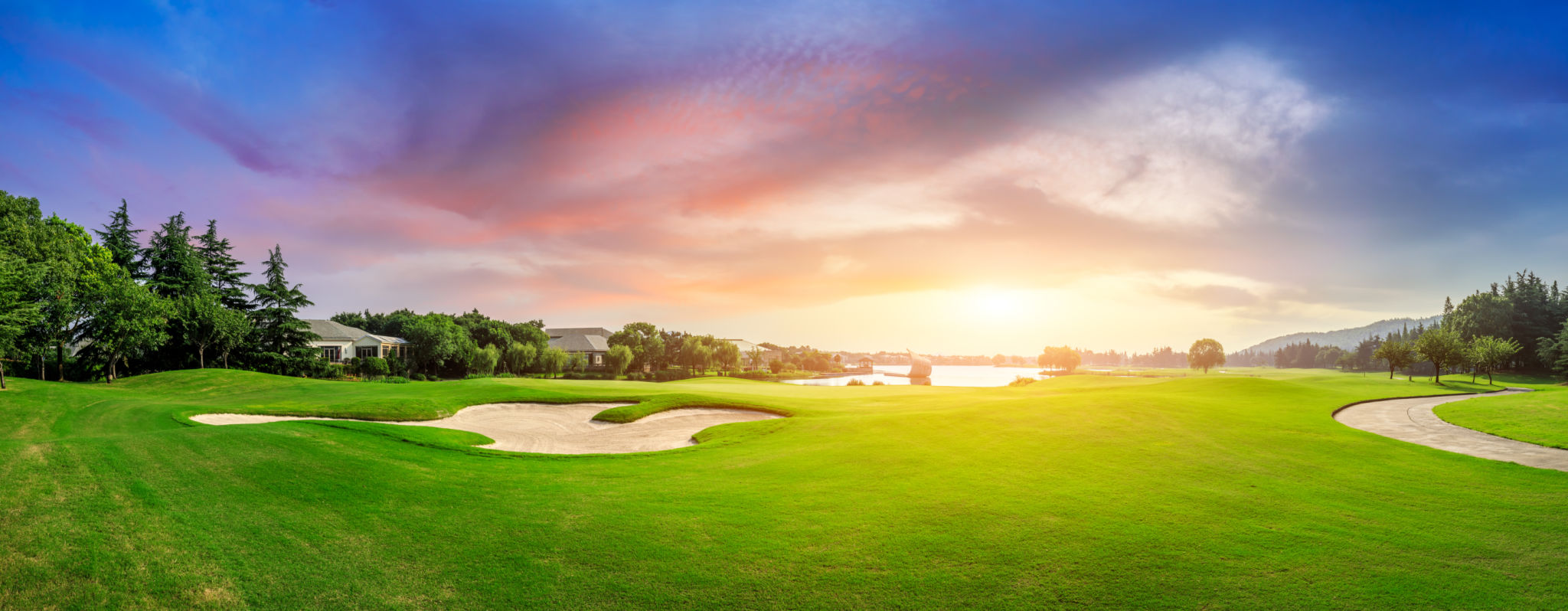 golf course scenery
