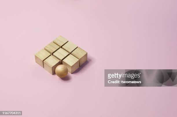 singled out conceptual still life. - exclusion concept stock pictures, royalty-free photos & images
