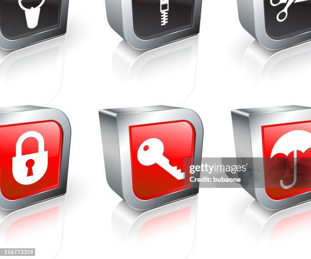 accessories royalty free vector art - locksmith stock illustrations