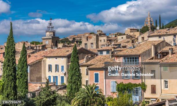 france, auvergne rhone alpes region, nyons, a view of the city - drome stock pictures, royalty-free photos & images